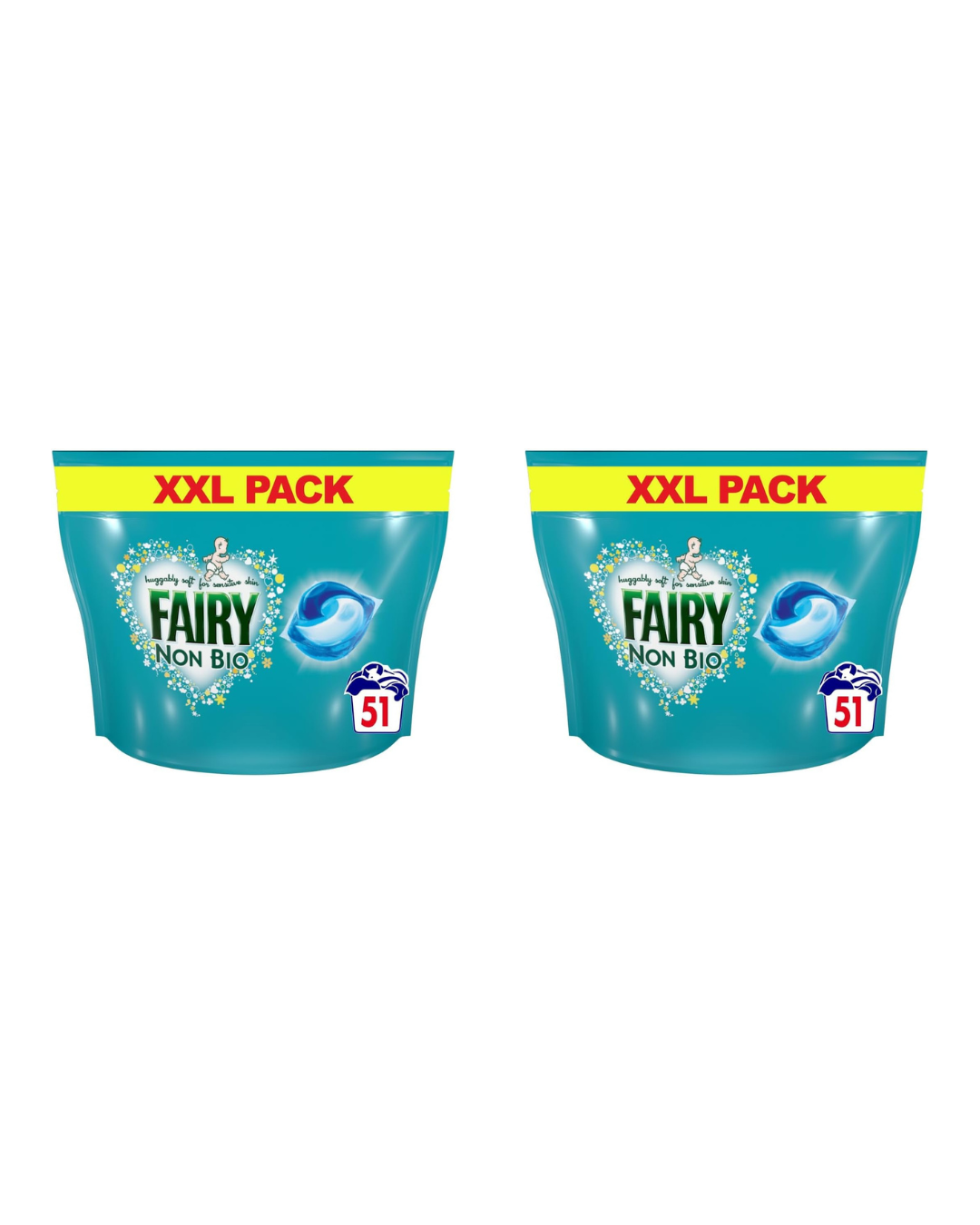 Fairy Non Bio Pods, 2 x 51 Washes (102 Washes)